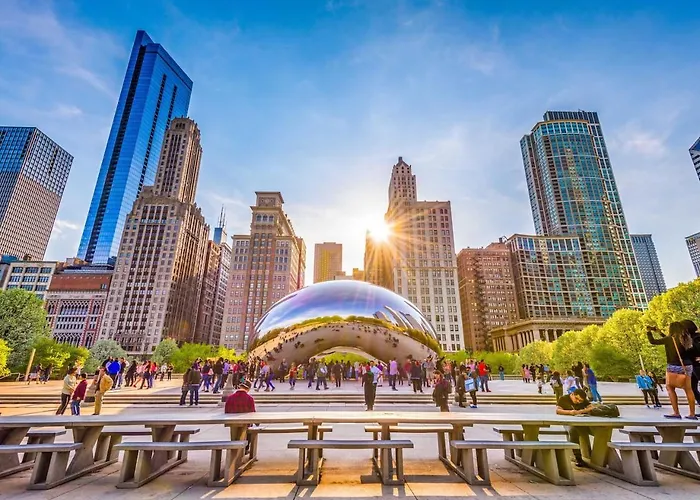 Downtown Park - Mich Ave Ph Gym Rooftop #11 Hébergement de vacances Chicago