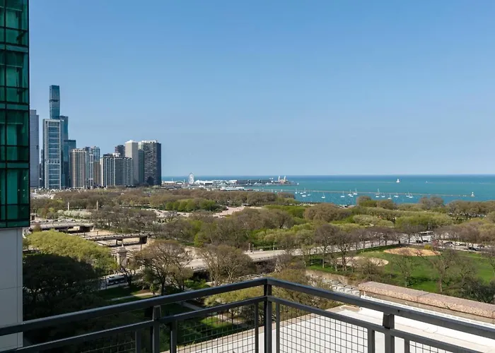 Downtown Park - Mich Ave Ph Gym Rooftop #11 Hébergement de vacances